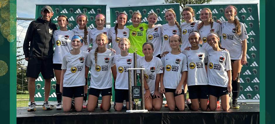 11 Girls White are Jaguars Fall Classic Champions!