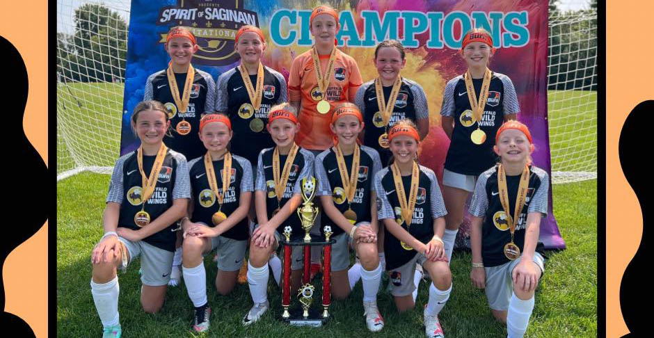 13 Girls Black are back-to-back Spirit of Saginaw Champions!!