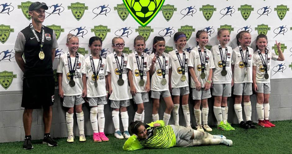 15 Girls Black are Powerade Invitational Champions x3!!!